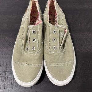 Blowfish Malibu Olive Green Women's Casual Loafers